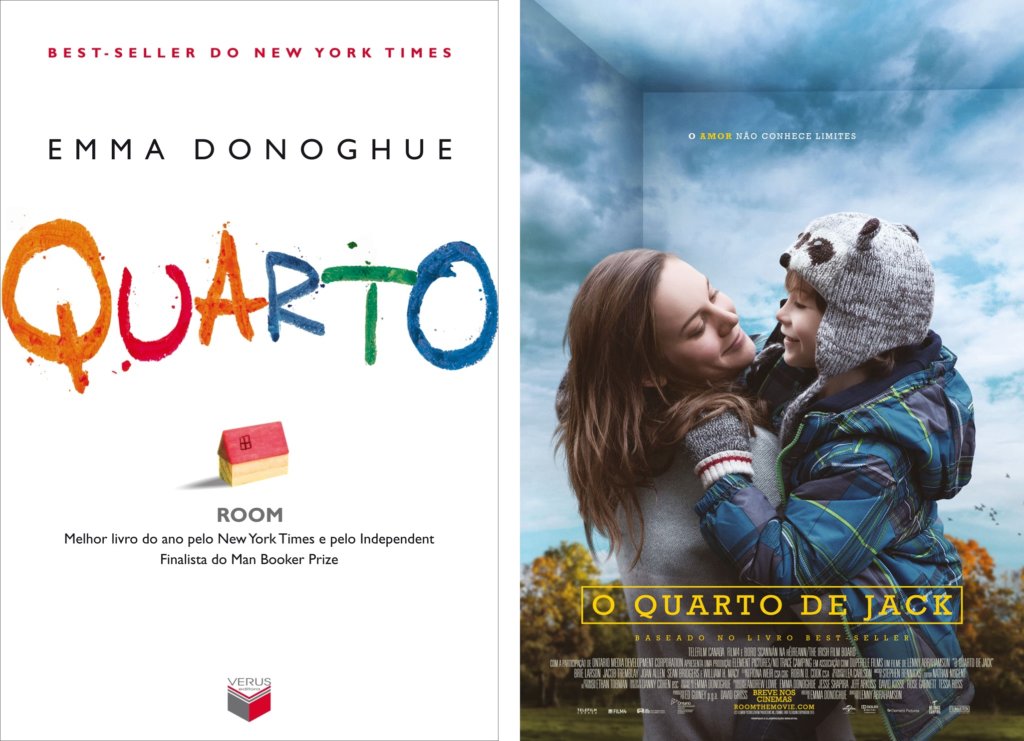 Livro e filme: O Quarto de Jack